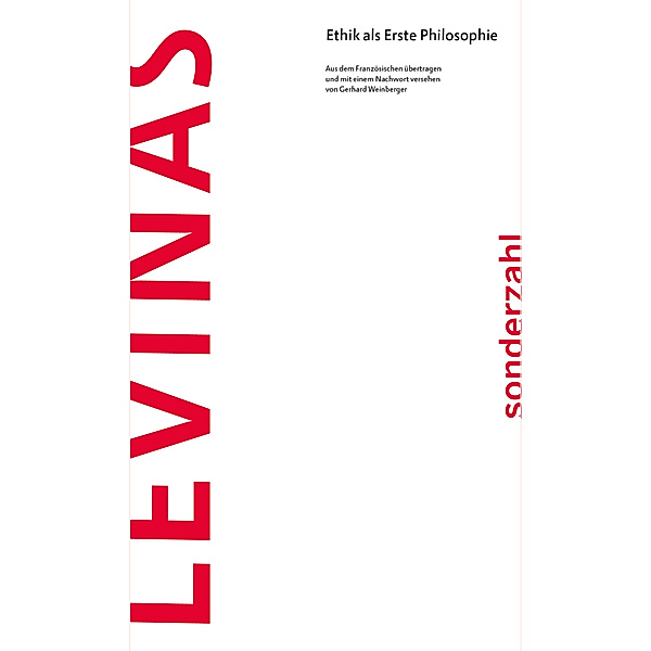 Ethik als Erste Philosophie, Emmanuel Lévinas