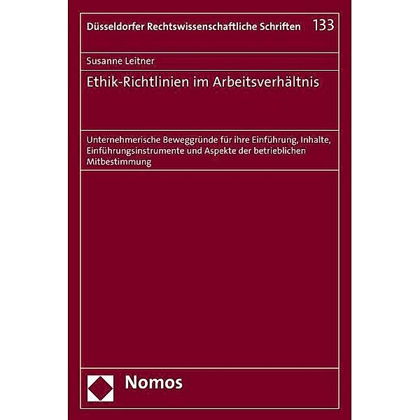 Ethik-Richtlinien im Arbeitsverhältnis, Susanne Leitner