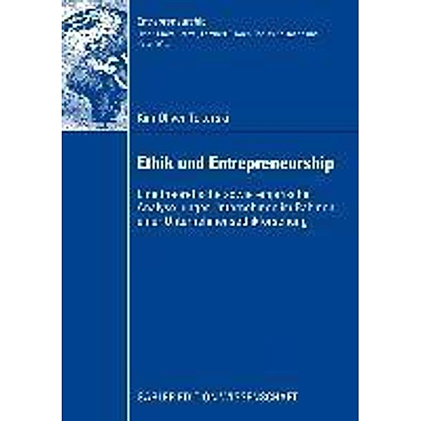 Ethik und Entrepreneurship / Entrepreneurship, Kim Oliver Tokarski