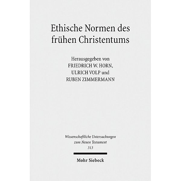 Ethische Normen des frühen Christentums