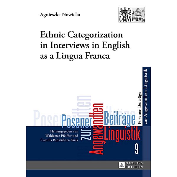 Ethnic Categorization in Interviews in English as a Lingua Franca, Nowicka Agnieszka Nowicka