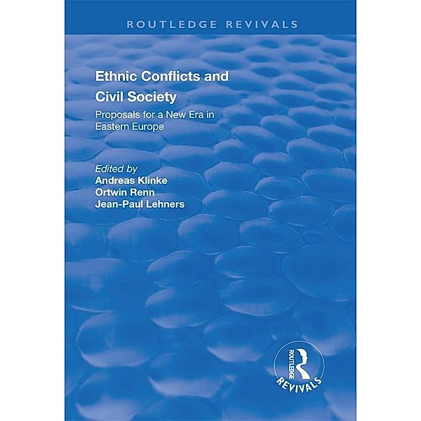 Ethnic Conflicts and Civil Society