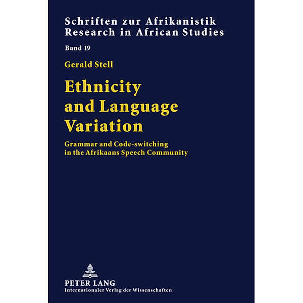 Ethnicity and Language Variation, Gerald Stell