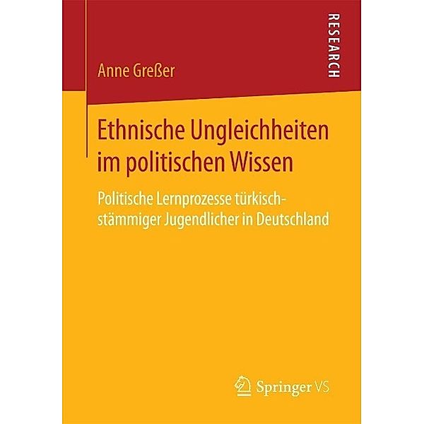 Ethnische Ungleichheiten im politischen Wissen, Anne Greßer