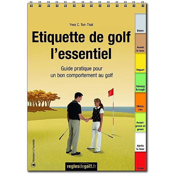 Etiquette de golf, l'essentiel / Golfetikette kompakt, französische Ausgabe, Yves C. Ton-That