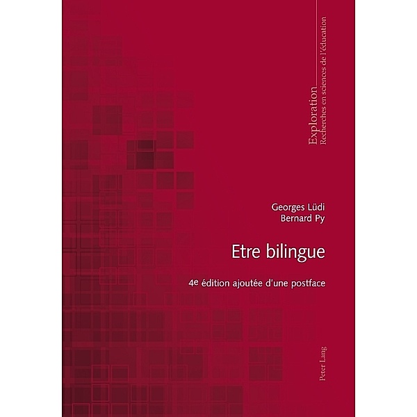 Etre bilingue, Georges Lüdi, Bernard Py