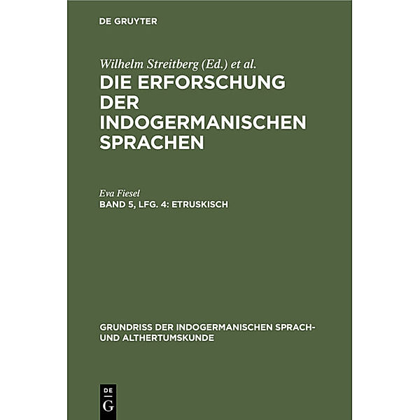 Etruskisch, Eva Fiesel