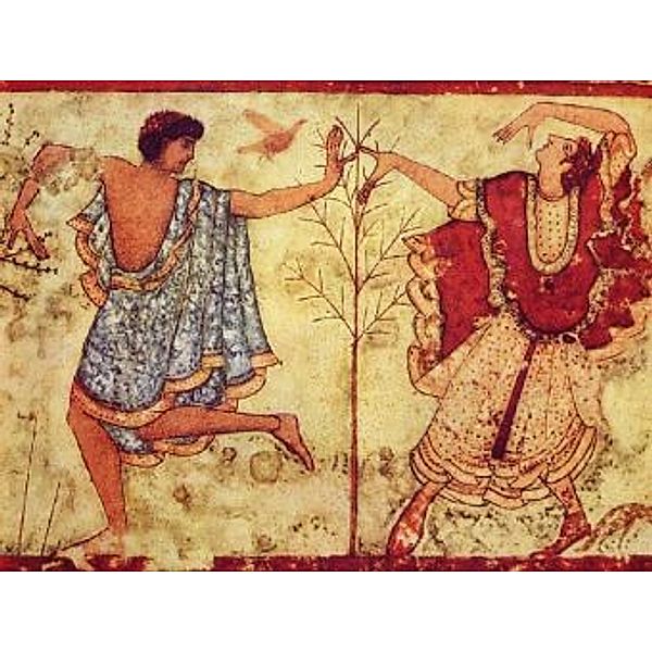 Etruskischer Meister - Zwei Tänzer, Detail - 2.000 Teile (Puzzle)