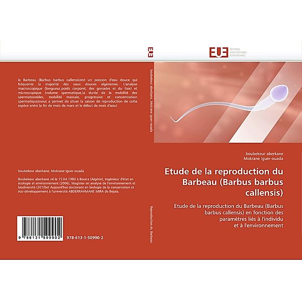 Etude de la reproduction du Barbeau (Barbus barbus callensis), boubekeur aberkane, Mokrane Iguer-ouada