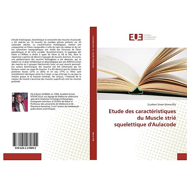 Etude des caractéristiques du Muscle strié squelettique d'Aulacode, Gualbert Simon Nteme Ella