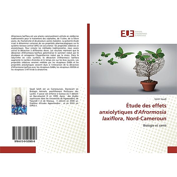 Étude des effets anxiolytiques d'Afrormosia laxiflora, Nord-Cameroun, Saleh Soudi