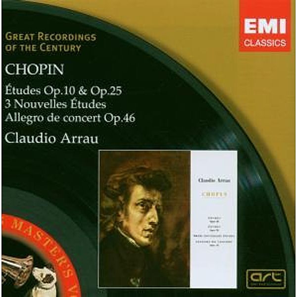 Etudes Opp.10 & 25/+, Claudio Arrau