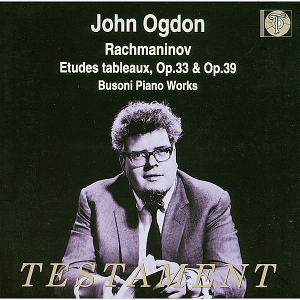 Etudes Tableaux Op.33 & 39/Sonatina, John Ogdon