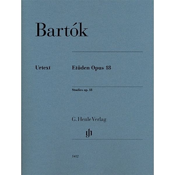 Etüden op. 18, Béla Bartók - Etüden op. 18