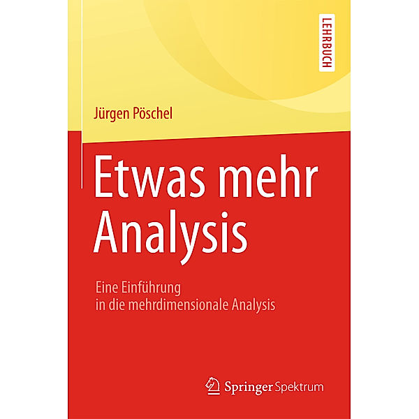 Etwas mehr Analysis, Jürgen Pöschel