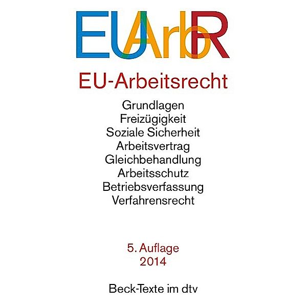 EU-Arbeitsrecht (EUArbR)