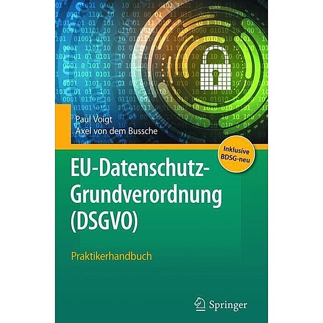 EU-Datenschutz-Grundverordnung DSGVO Buch versandkostenfrei - Weltbild.at