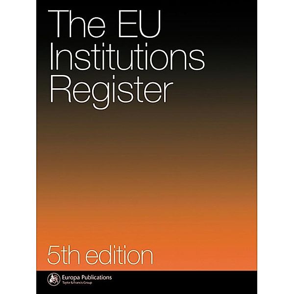 Eu Institutions Register
