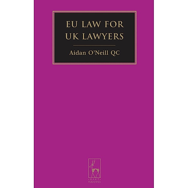 EU Law for UK Lawyers, Aidan O'Neill