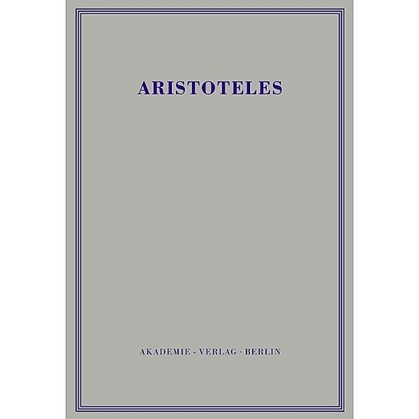 Eudemische Ethik, Aristoteles