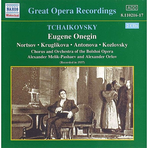 Eugen Onegin, Melik-pashaev, Orlov, Nortsov