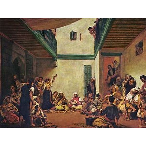 Eugène Ferdinand Victor Delacroix - Jüdische Hochzeit in Marokko - 2.000 Teile (Puzzle)