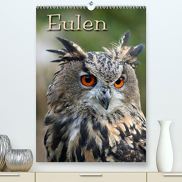 Eulen / CH-Version (Premium, hochwertiger DIN A2 Wandkalender 2023, Kunstdruck in Hochglanz), Pferdografen.de / Martina Berg + Antje Lindert-Rottke