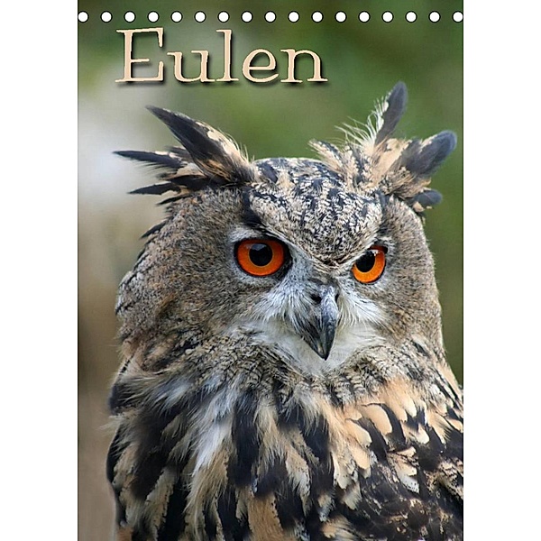 Eulen (Tischkalender 2023 DIN A5 hoch), Pferdografen.de / Martina Berg + Antje Lindert-Rottke