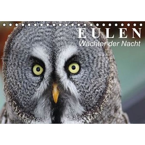 Eulen Wächter der Nacht / Geburtstagskalender (Tischkalender 2015 DIN A5 quer), Elisabeth Stanzer