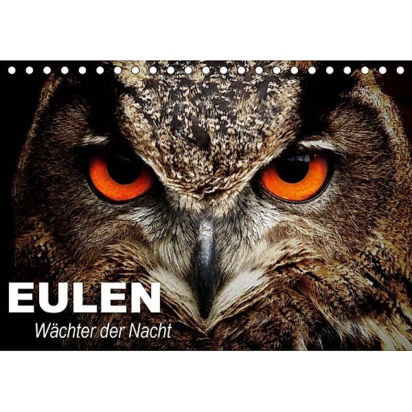 Eulen. Wächter der Nacht (Tischkalender 2020 DIN A5 quer), Elisabeth Stanzer