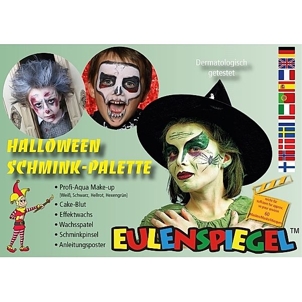 Eulenspiegel 450154 Halloween-Palette