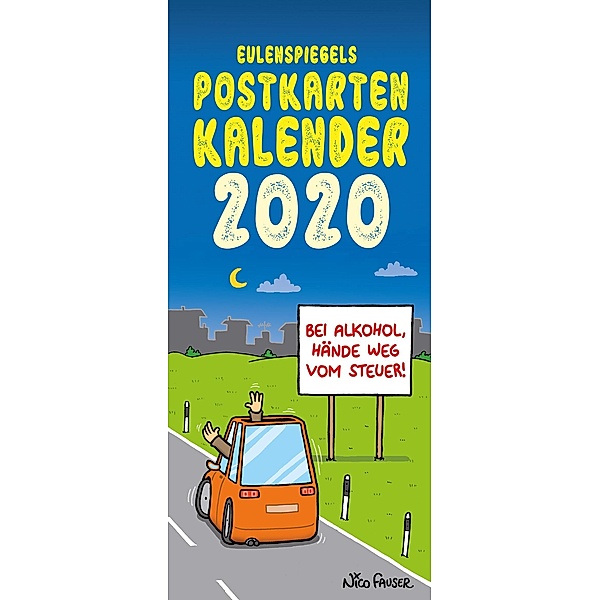Eulenspiegels Postkartenkalender 2020