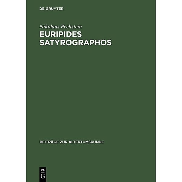 Euripides Satyrographos, Nikolaus Pechstein