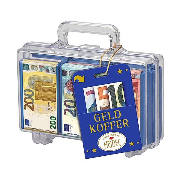 EURO Koffer mit Vollmilch Schokoladen