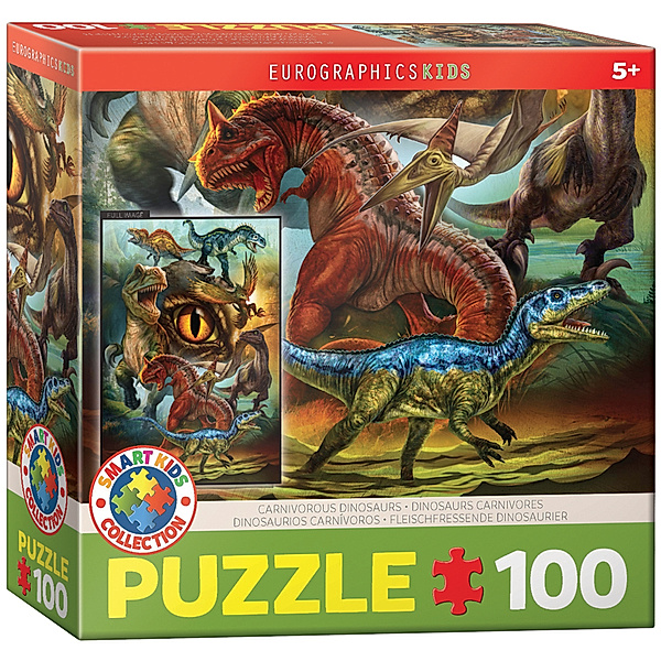 Eurographics Eurographics Kids - Fleischfressende Dinosaurier (Puzzle)