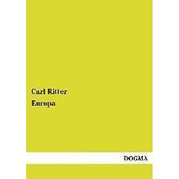 Europa, Carl Ritter