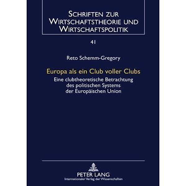 Europa als ein Club voller Clubs, Reto Schemm-Gregory