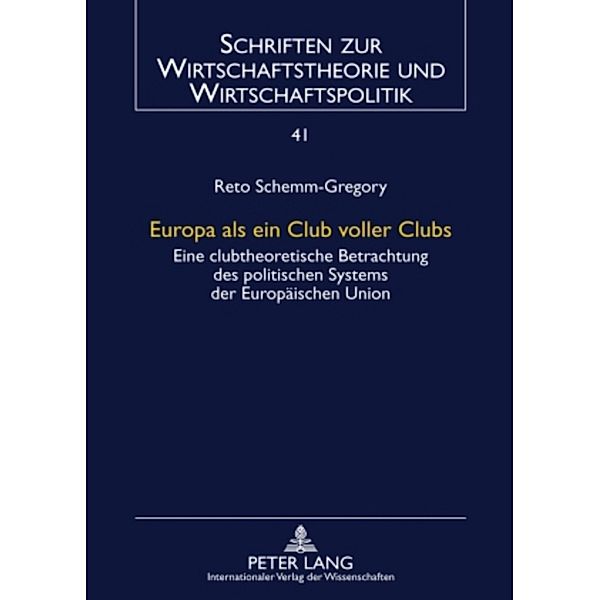 Europa als ein Club voller Clubs, Reto Schemm-Gregory