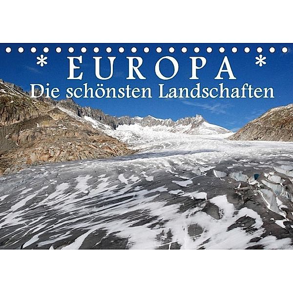 EUROPA Die schönsten LandschaftenCH-Version (Tischkalender 2017 DIN A5 quer), GUGIGEI