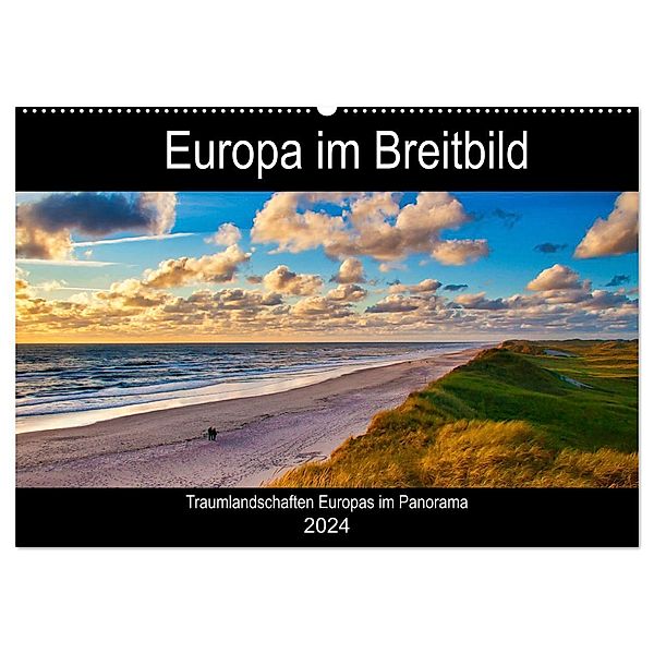 Europa im Breitbild (Wandkalender 2024 DIN A2 quer), CALVENDO Monatskalender, Clemens Stenner