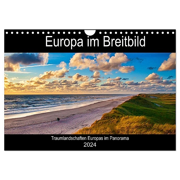 Europa im Breitbild (Wandkalender 2024 DIN A4 quer), CALVENDO Monatskalender, Clemens Stenner