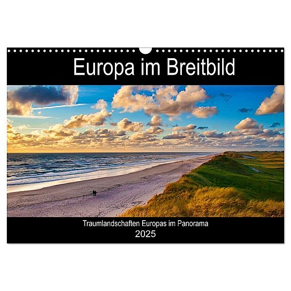 Europa im Breitbild (Wandkalender 2025 DIN A3 quer), CALVENDO Monatskalender, Calvendo, Clemens Stenner