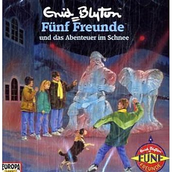 Europa Logo! - Fünf Freunde und das Abenteuer im Schnee,1 Audio-CD, Enid Blyton
