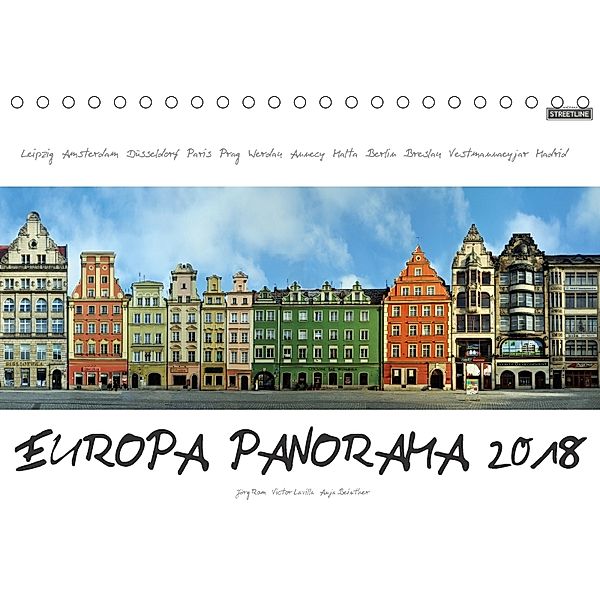 Europa Panorama 2018 (Tischkalender 2018 DIN A5 quer), Jörg Rom