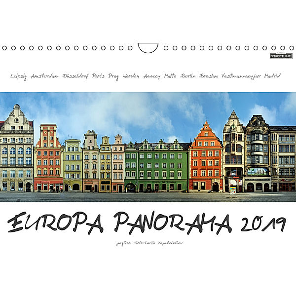 Europa Panorama 2019 (Wandkalender 2019 DIN A4 quer), Jörg Rom