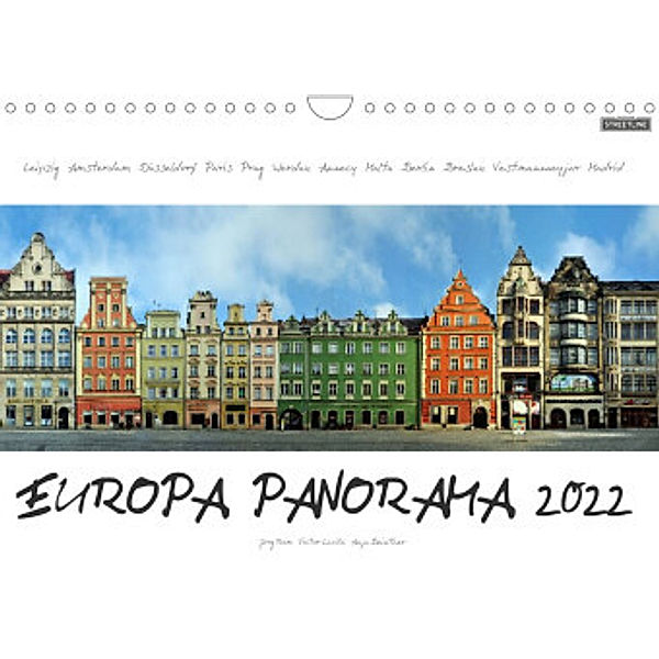 Europa Panorama 2022 (Wandkalender 2022 DIN A4 quer), Jörg Rom