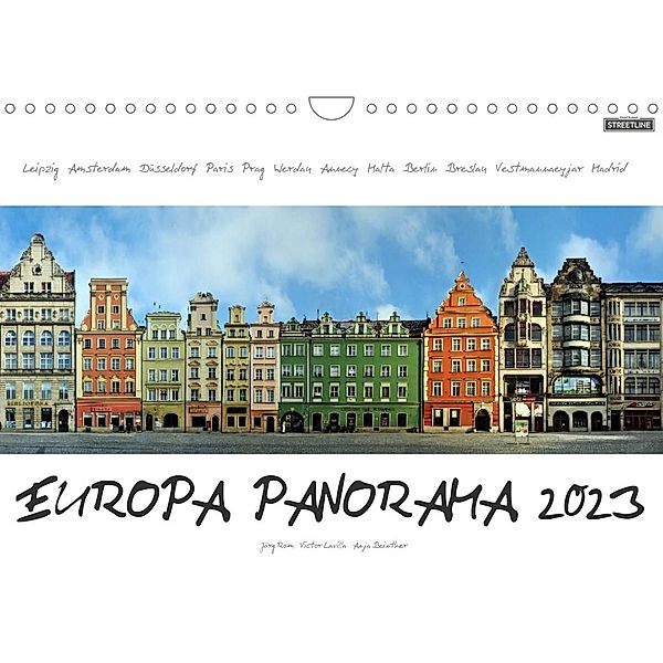 Europa Panorama 2023 (Wandkalender 2023 DIN A4 quer), Jörg Rom