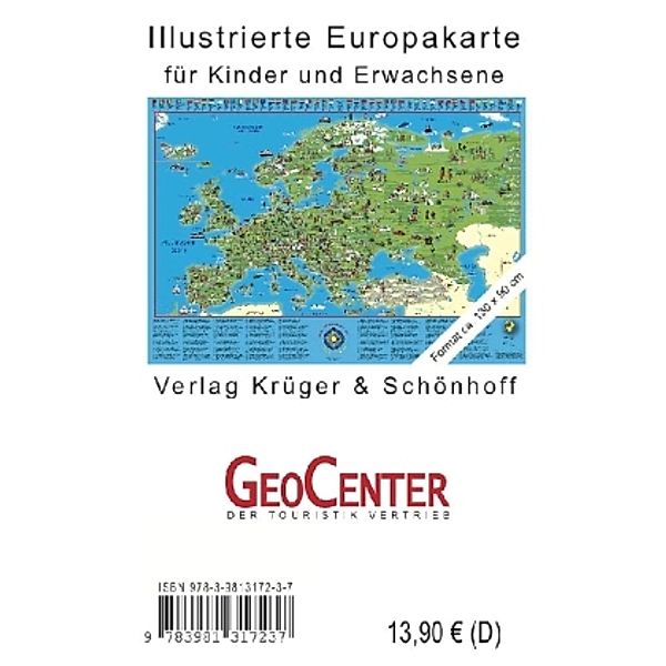 Europa, Planokarte