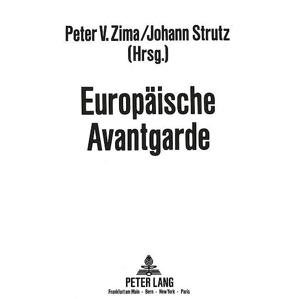 Europäische Avantgarde