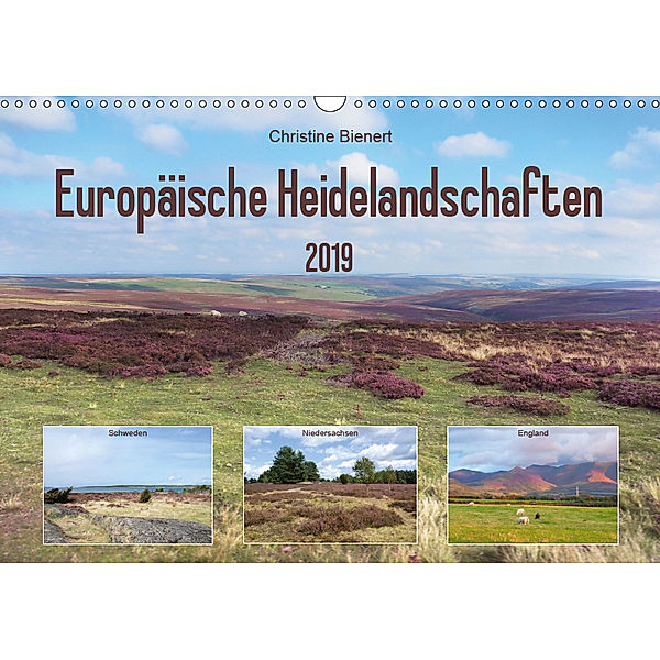 Europäische Heidelandschaften (Wandkalender 2019 DIN A3 quer), Christine Bienert